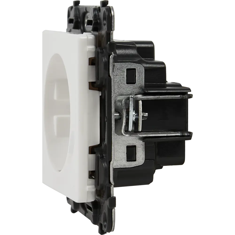 Розетка встраиваемая Legrand Valena Life с заземлением цвет белый STLM-2049113 - Вид №4