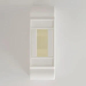 LUXRAY Наружный щиток ШРН-П-S2 пластиковый, распределительный, под 2 модуля