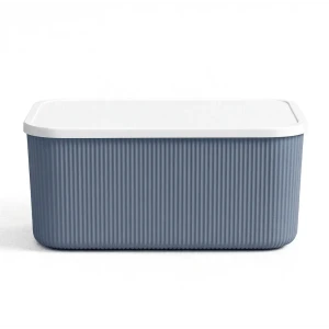 Корзина для хранения Primanova Рица 6.2 л цвет серый