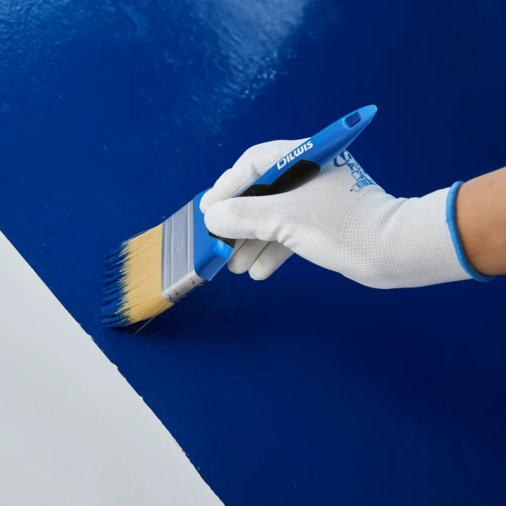 Кисть плоская для водных красок 50 мм DILWIS синтетическая щетина STLM-2167630 - Вид №4