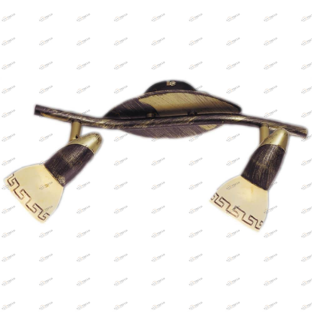 Спот потолочный черный Globo Novara 5449-2 GLOBO NOVARA 00-3926117 Черный Ceramica Globo