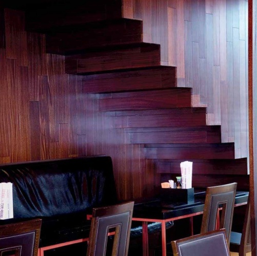 Массивная доска Parketoff Экзотика Амарант Одум Натур (Гладкая) 910х122 мм 2600300437 - Вид №2