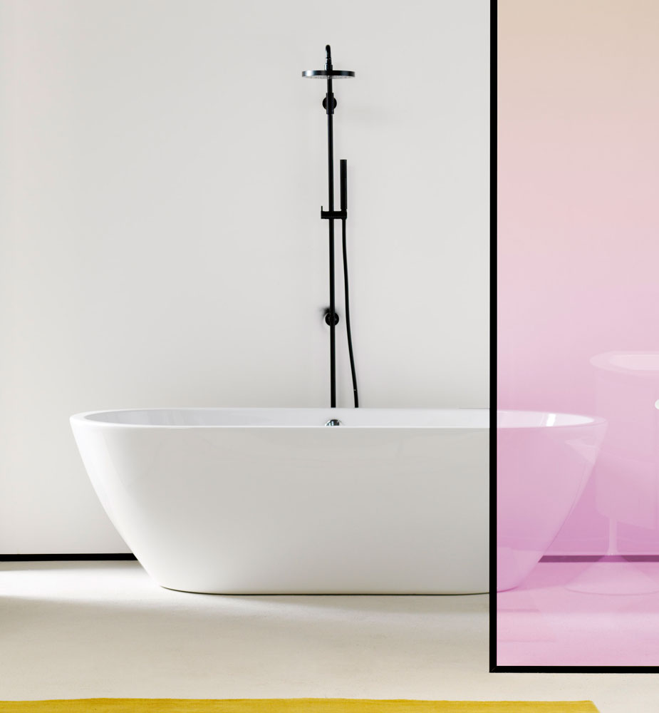 Акриловая ванна vapr90 GSICERAMICA Pura 190x90 GSI ceramica - Вид №2