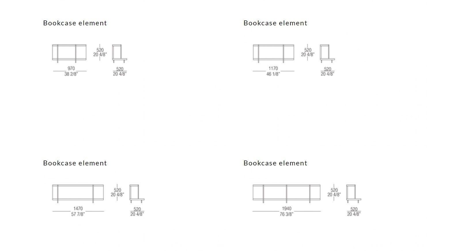 Съемный диван из ткани MisuraEmme ARGO ARCH-00069863 - Вид №11