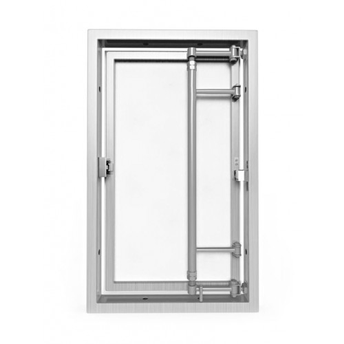 Алюминиевый люк под плитку, распашной, нажимной с регулировкой 300Х800 ВОЗРОЖДЕНИЕ sun-id-1025194 - Вид №1