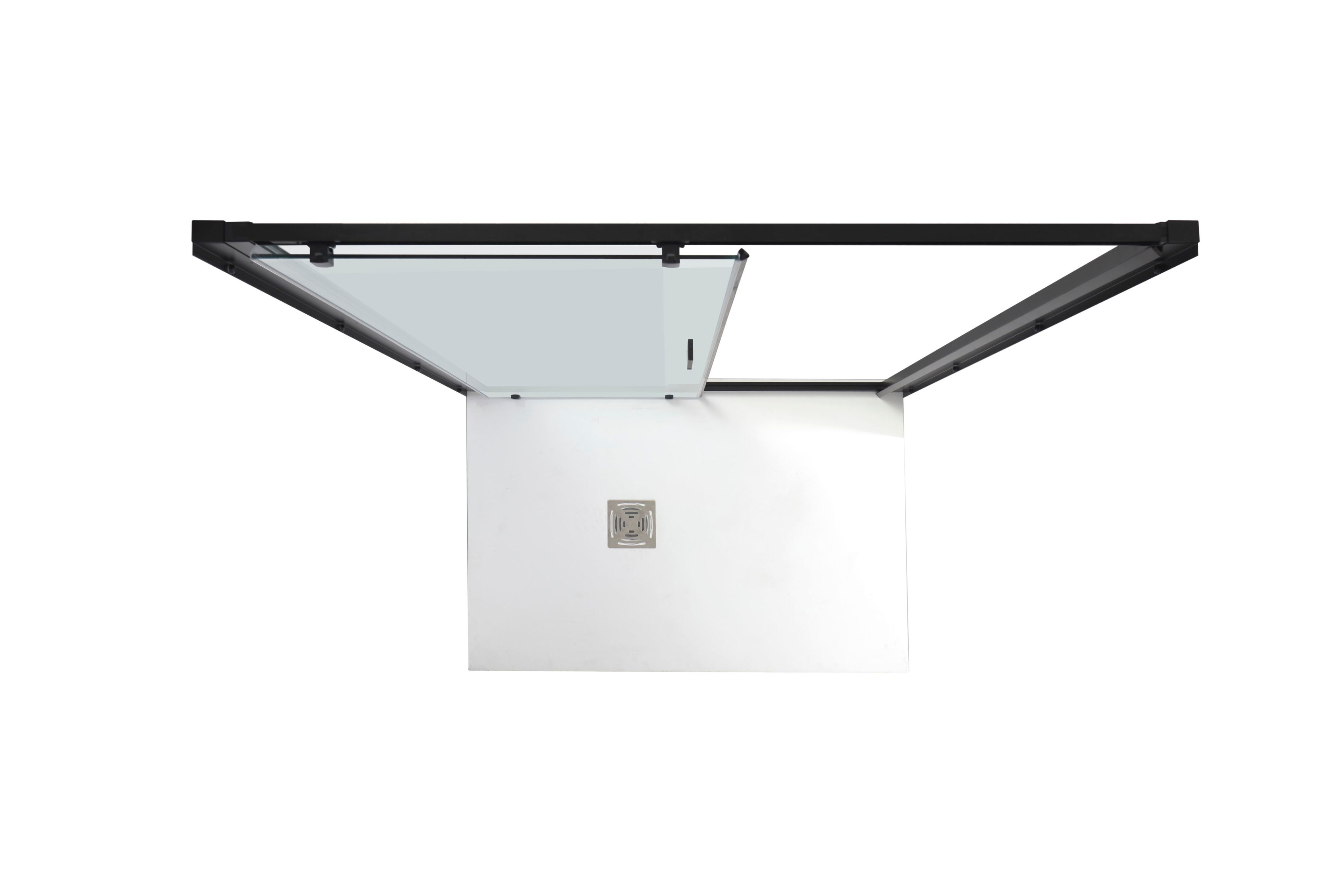 Алюминиевая и стеклянная нишевая душевая кабина TAMANACO PSCRAPID ARCH-00055219 - Вид №4