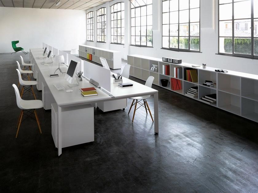 Sinetica Модульный прямоугольный рабочий стол Diamond sun-id-1387545 - Вид №11