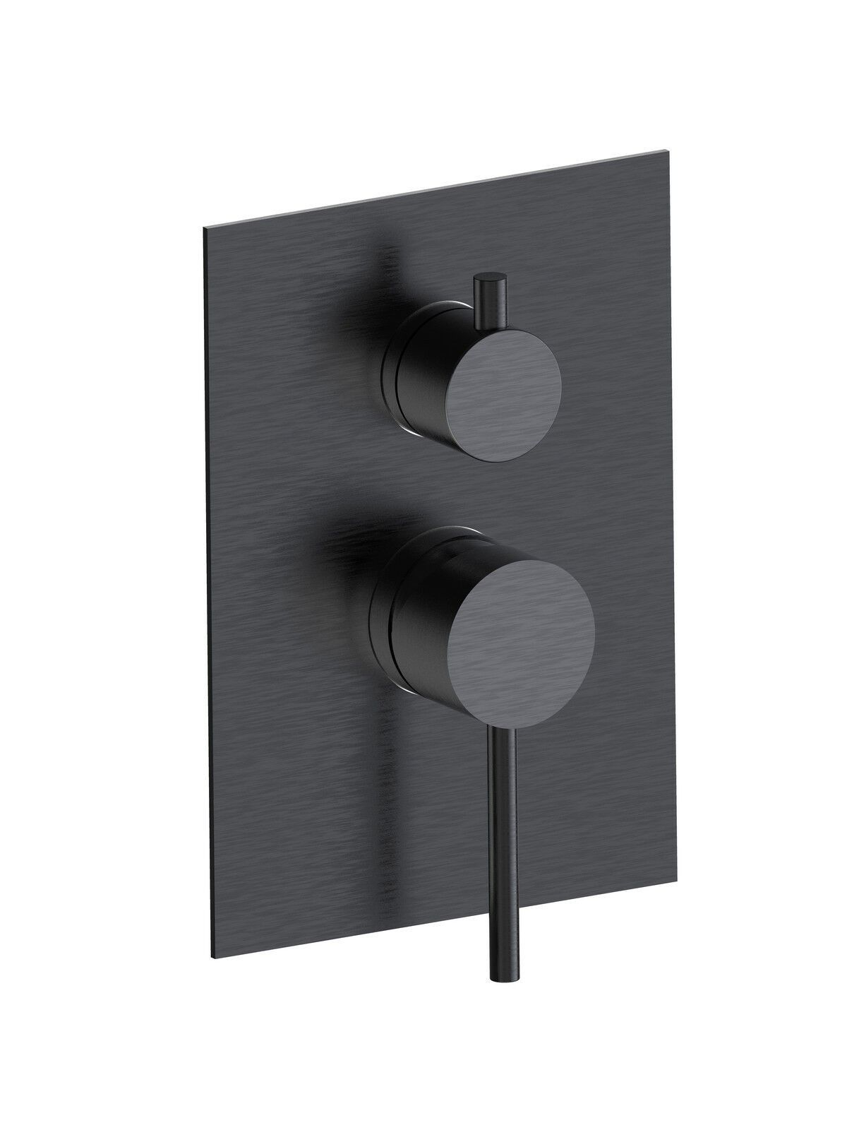 Смеситель для душа с 2 отверстиями из нержавеющей стали с пластиной Rubinetterie Frattini Pepe XL 316 ARCH-00134505 - Вид №5