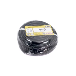 Провод Промэко ПВС 3x1.5 20 м ГОСТ цвет черный 82912137 STLM-2136241
