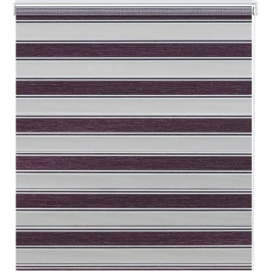 Штора рулонная день-ночь Дэли 55x160 см сиреневая