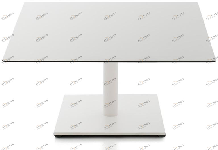 Kastel Низкий квадратный журнальный столик из HPL Kaleox Kkk8qb