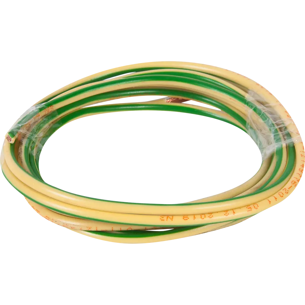 ОРЕОЛ Провод ПуГВ для заземления 2,5 мм² желто-зеленый 83595326 STLM-1115352 - Вид №1