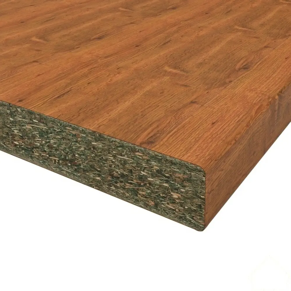 Столешница №82, ДСП/пластик, старый дуб, 300x60x3,8 см DELINIA STLM-2044929