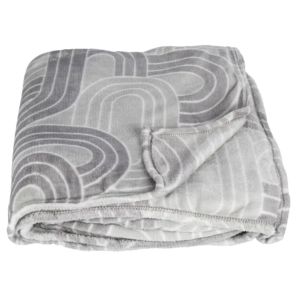 Плед Deba 180x200 см фланель цвет разноцветный Ardenza STLM-2118268