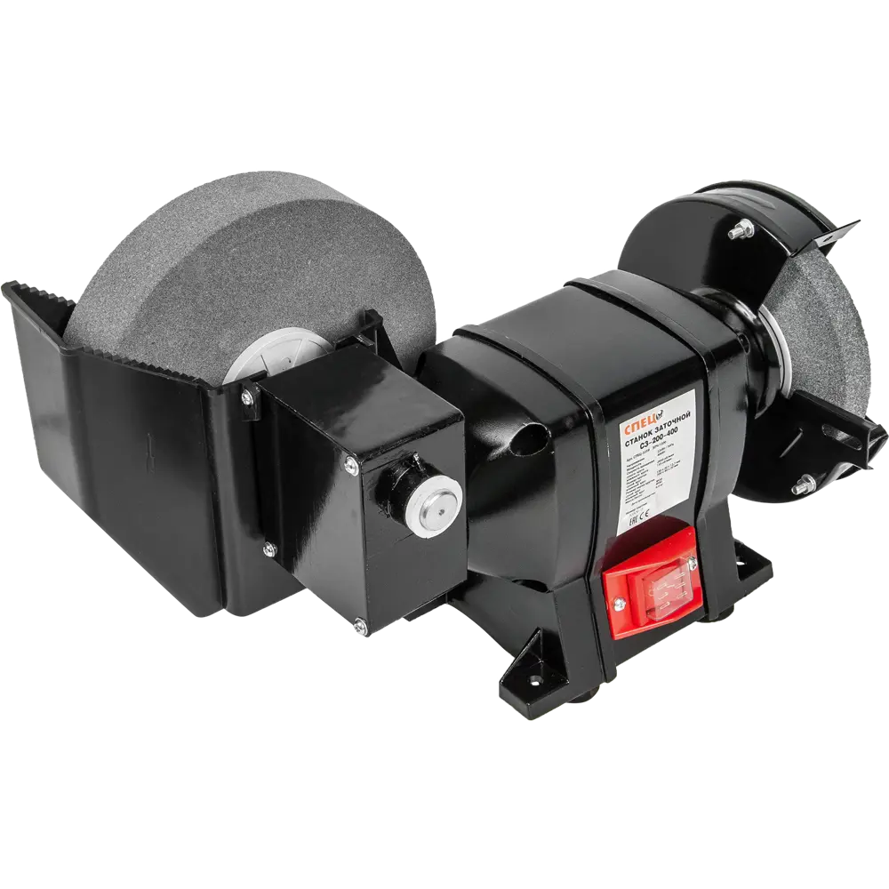 Точило Спец СЗ-200-400, 400 Вт, с диаметром диска 150/200 мм Santreyd STLM-2046465