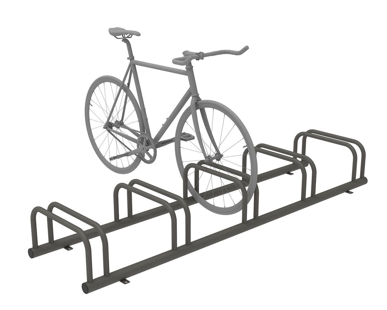 Стойка для велосипедов из оцинкованной стали Lazzari FAST ARCH-00051467 - Вид №7