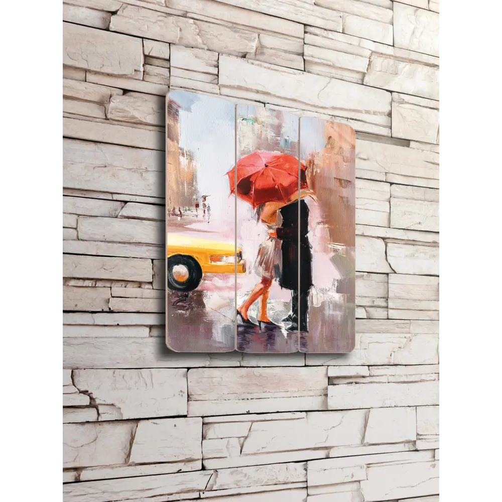 Картина на МДФ Влюбленные 30x40 см POSTERMARKET STLM-2170922 - Вид №3