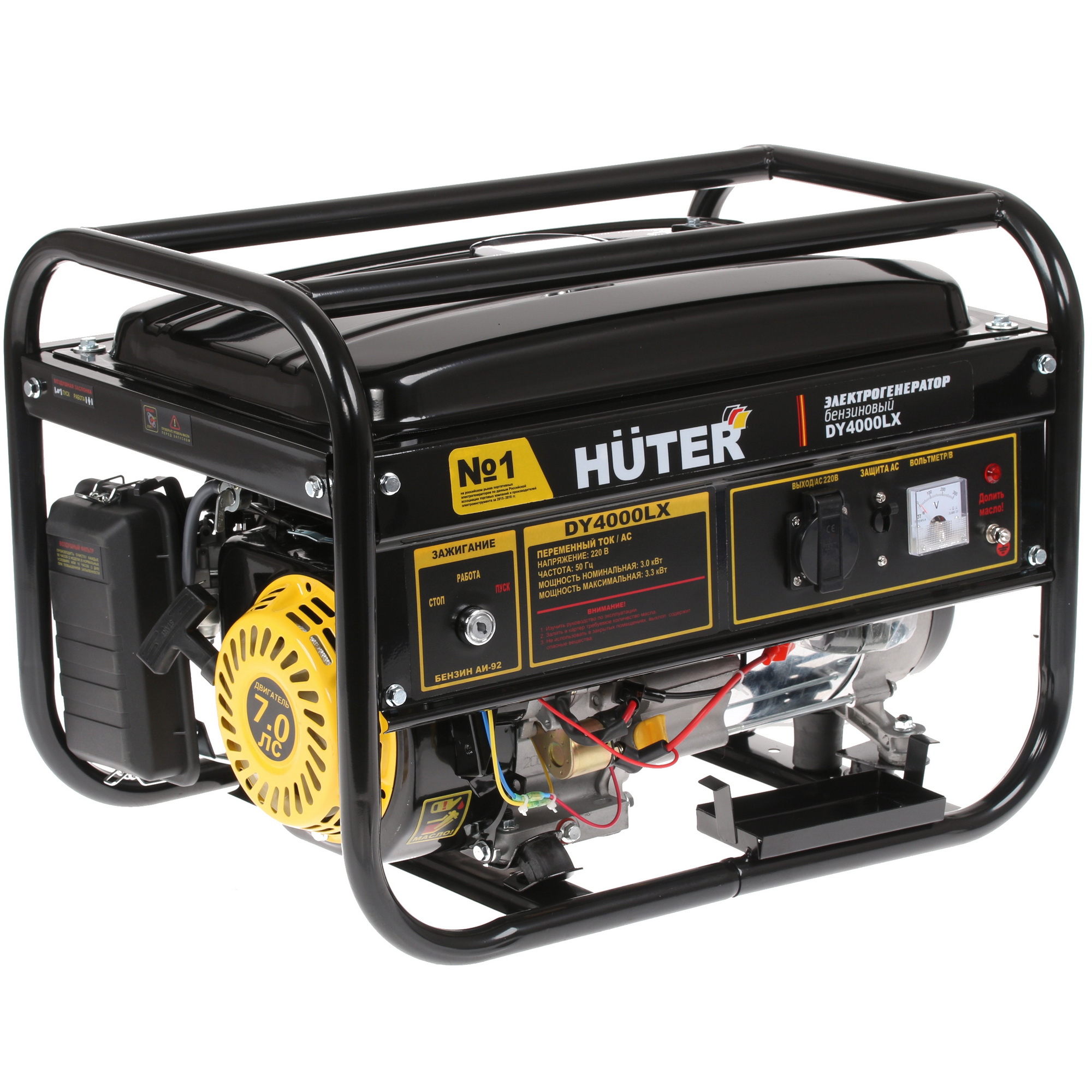 Электрогенератор   бензиновый Huter DY4000LX 6717381 STDN-0024172