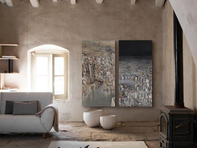 MOMENTI Авторский художественный принт Crazy home paintings Cr-004 - Вид №1