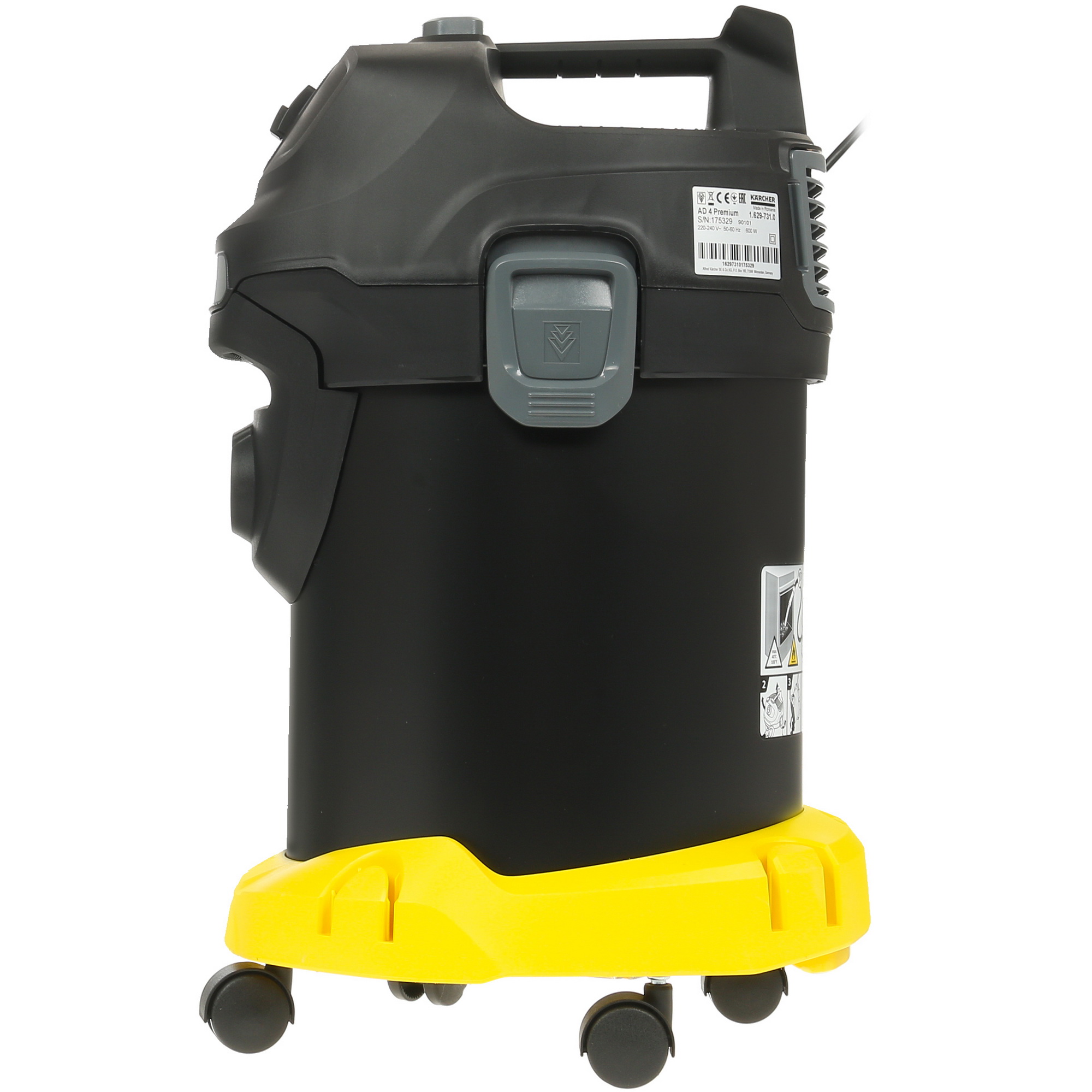 Пылесос для золы  Karcher AD 4 PREMIUM 8106594 STDN-0139506 - Вид №3