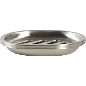 Мыльница Аквадекор Kropp нержавеющая сталь цвет серебристый