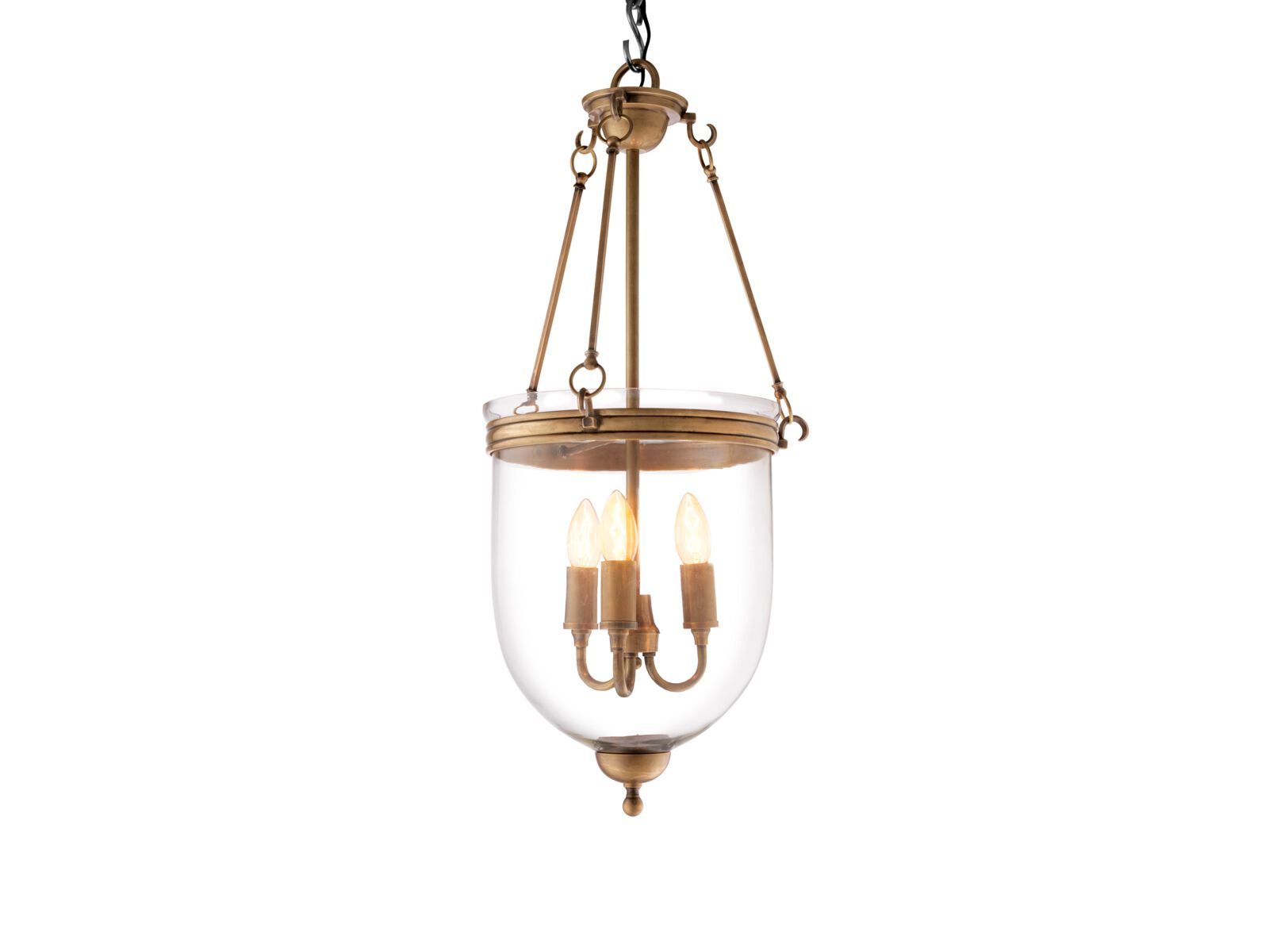 Подвесной светильник из стекла и бронзы Eichholtz CAMERON ARCH-00056319