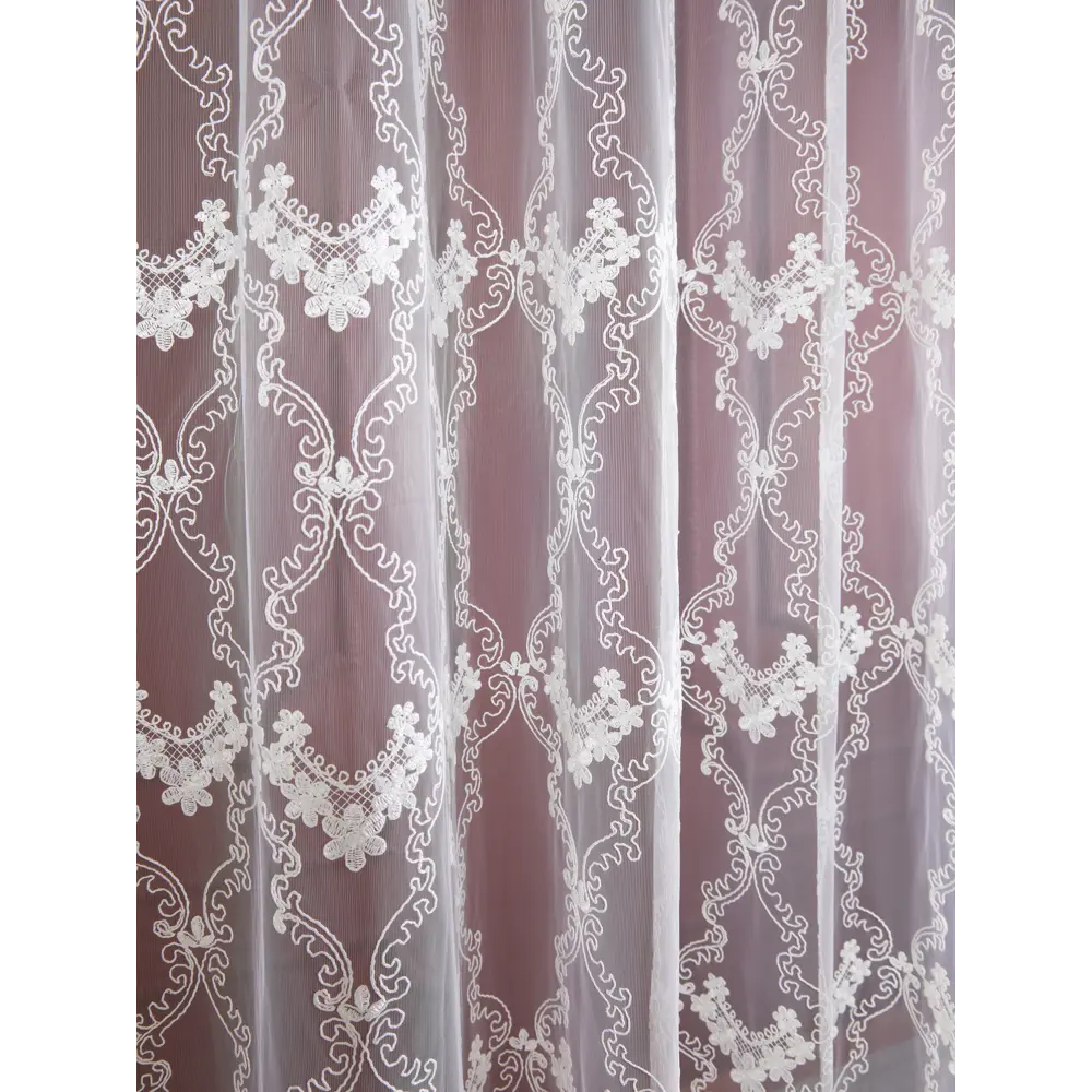 Тюль 1 м/п Корд сетка 280 см цвет кремовый ELIT HOME STLM-2040094 - Вид №2