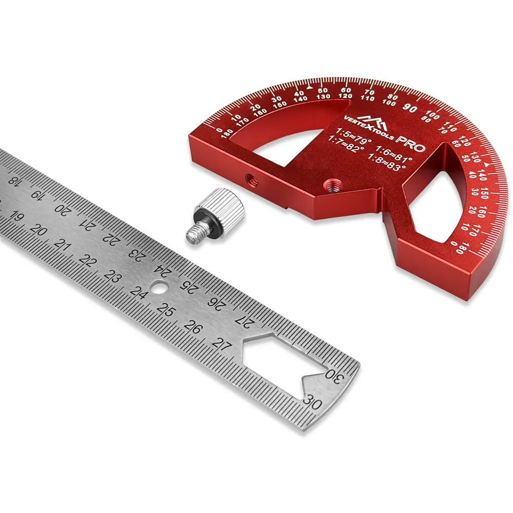 Линейка разметочная нержавеющая сталь Vertextools 3046-6 300 мм STLM-2190664 - Вид №3