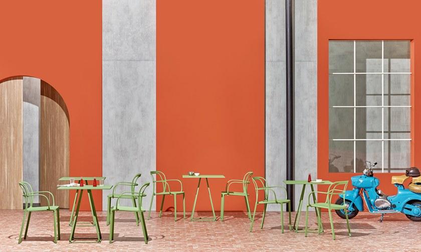 Pedrali Стальной стол по контракту Lunar 5440 - Вид №6