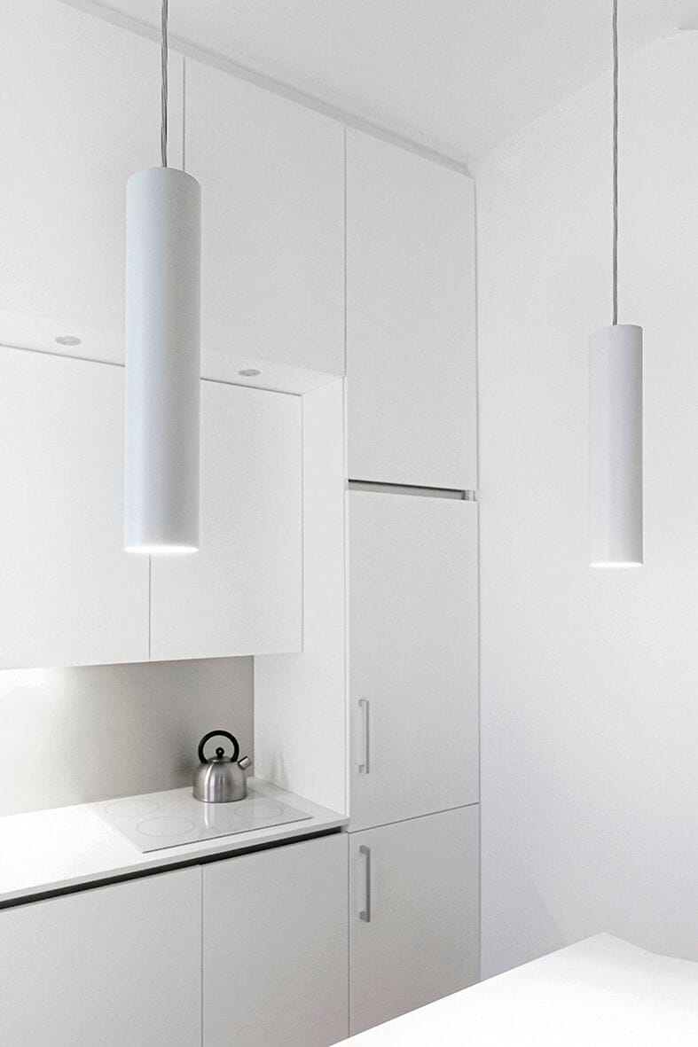 Алюминиевый светодиодный подвесной светильник Rossini Illuminazione Axiom ARCH-00099966 - Вид №7