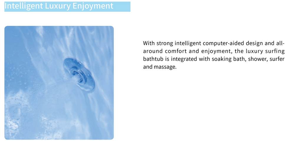 A1901 L CGSP Ванна гидромассажная SSWW  - Вид №5