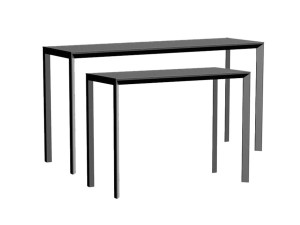 Высокий прямоугольный стол из полиэтилена