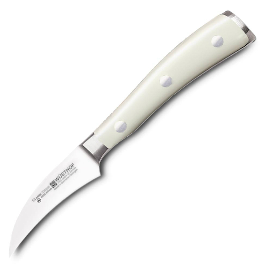 Набор кухонных ножей Ikon Cream White на деревянной подставке. 9 шт WUESTHOF W9874 - Вид №1