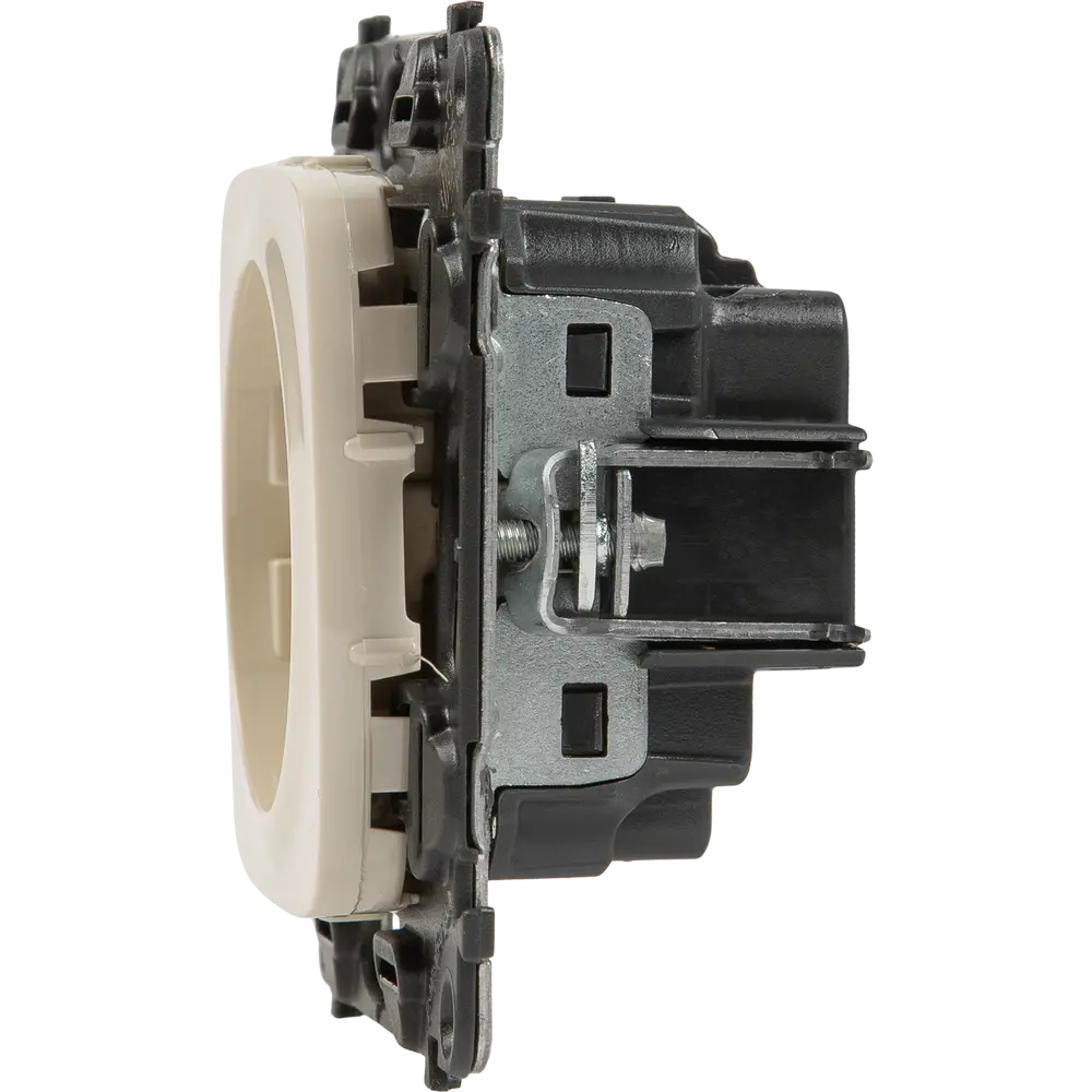 Розетка Legrand Valena Allure 2 контакта с заземлением цвет слоновая кость STLM-2061463 - Вид №4