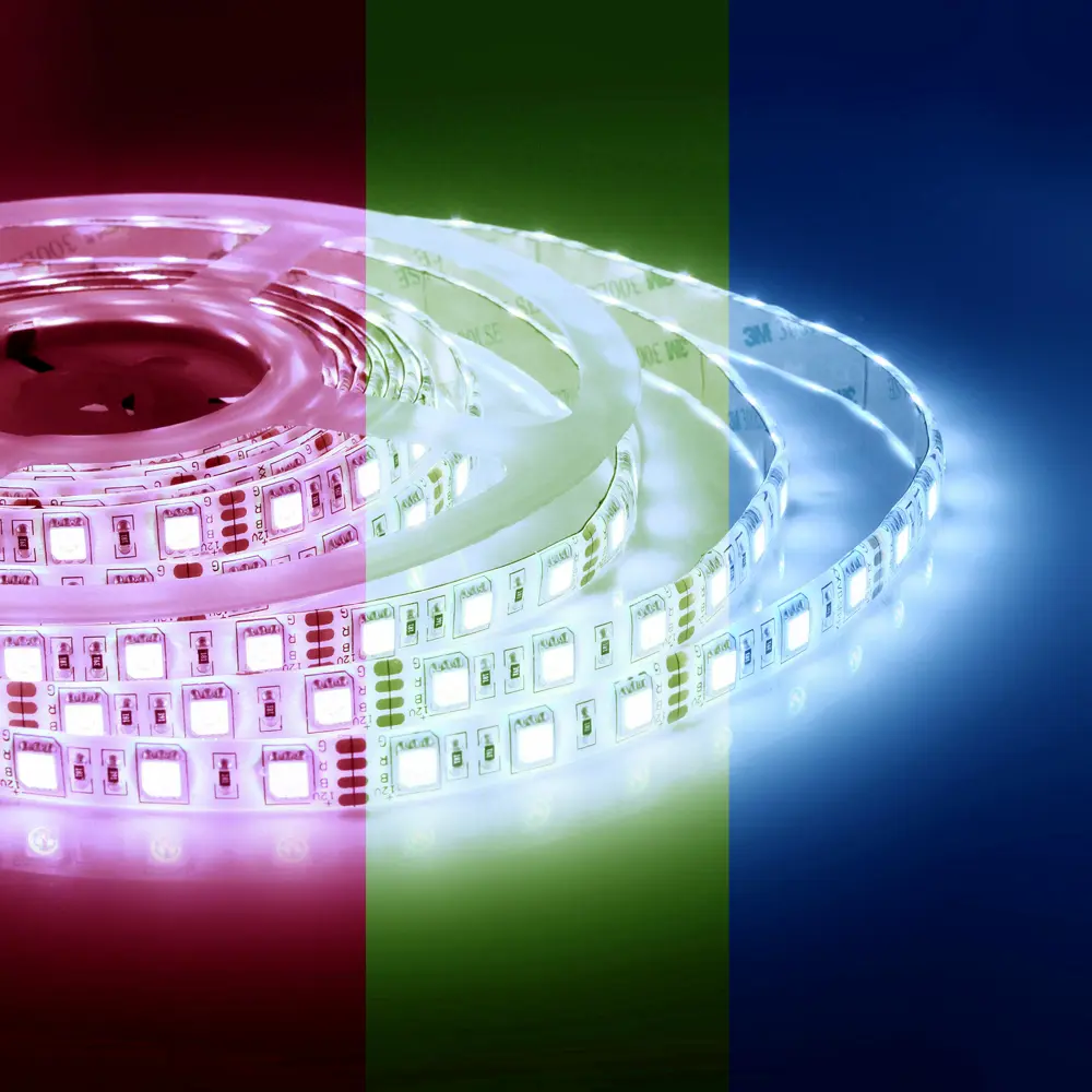 Светодиодная лента Apeyron 00-528 60 диод 14.4 Вт/м 12 В 10 мм IP65 9 м RGB свет 84721236 STLM-2208711  - Вид №1