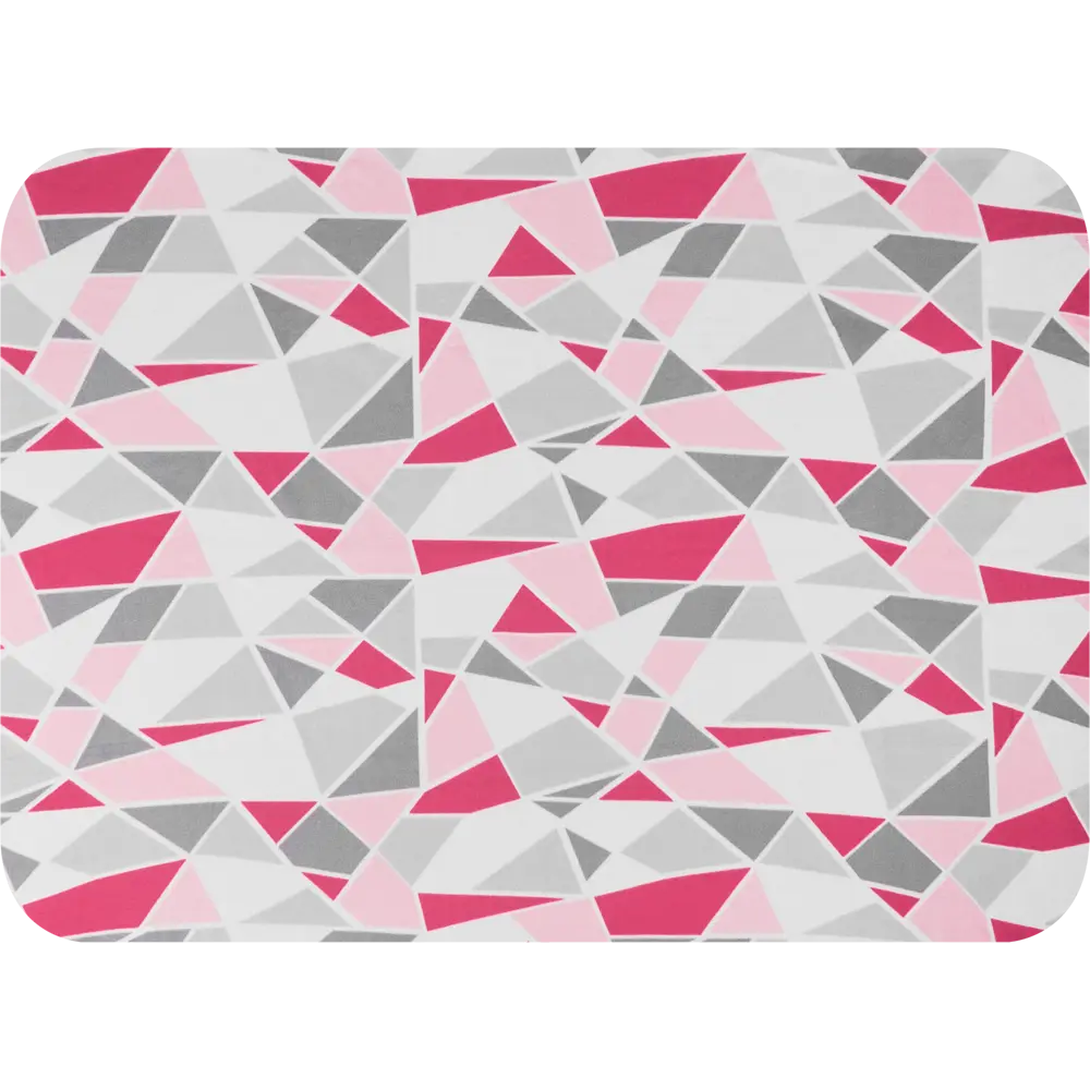 Плед Mirror 130x170 см флис цвет розовый Ardenza Капсульная STLM-2044702 - Вид №2