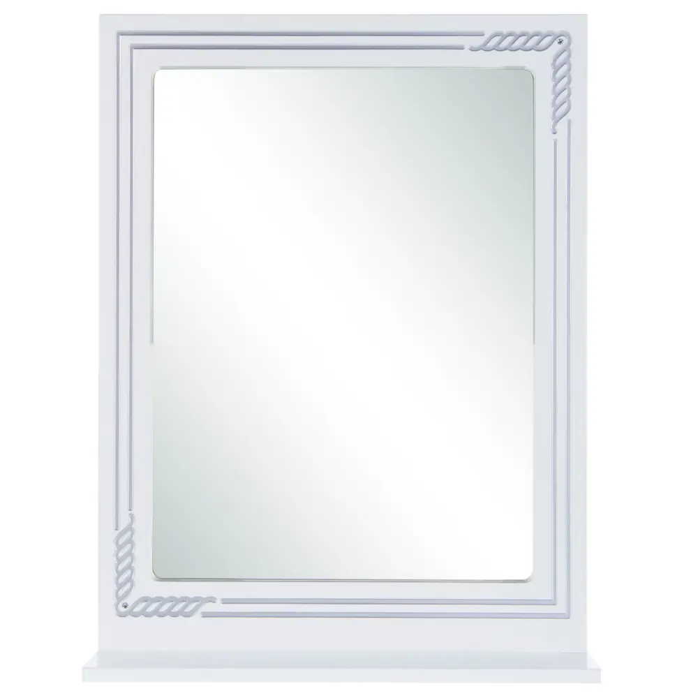 Зеркало «Элен» 60 см цвет белое серебро Santreyd Без серии STLM-2060362