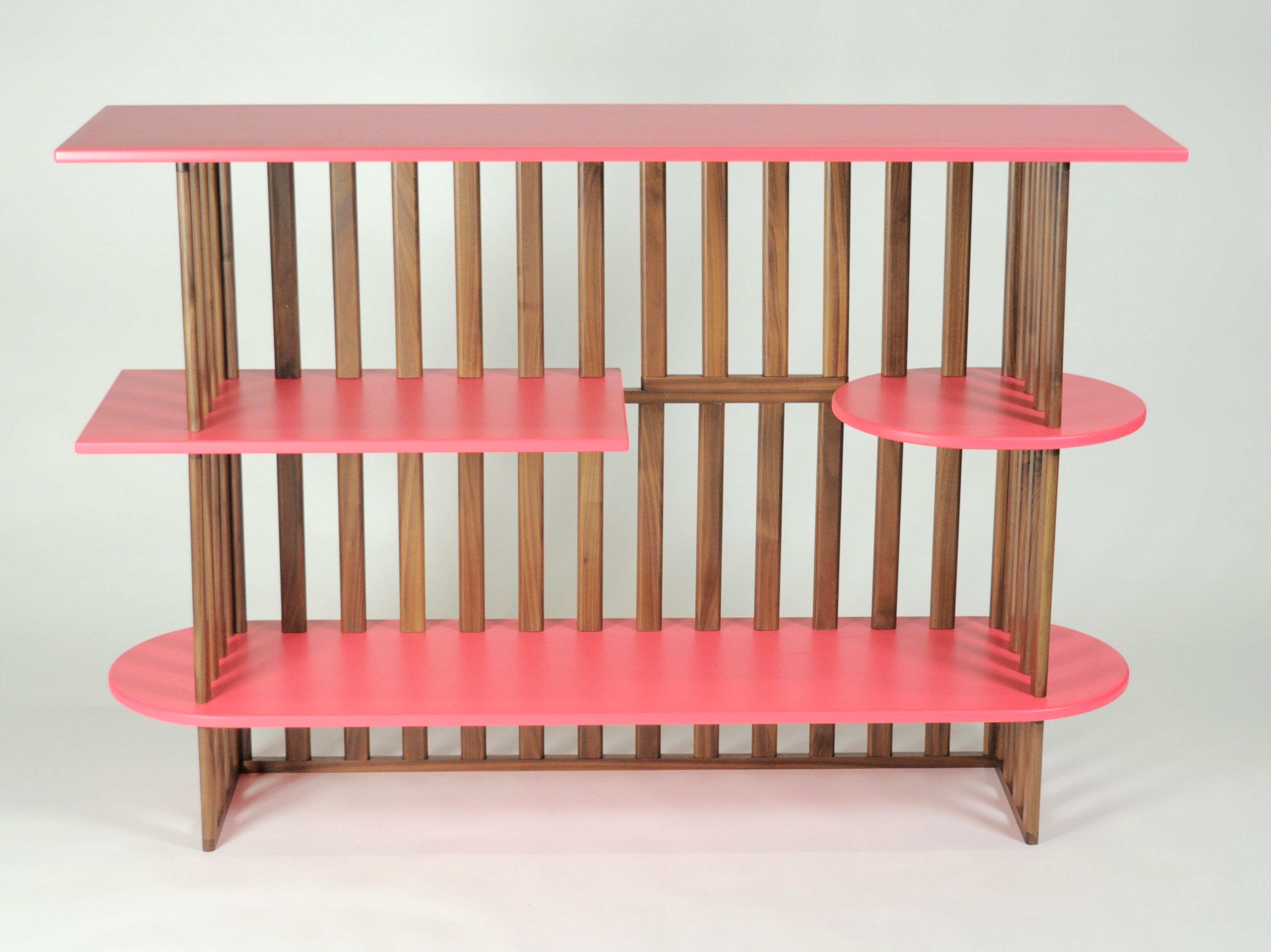 Книжный шкаф из массива дерева с тремя полками Medulum Лидо ARCH-00110101