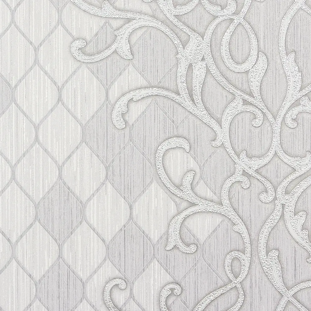 Обои флизелиновые Амина 1.06х10 м серые 1615-5 Santreyd STLM-2087682 - Вид №1