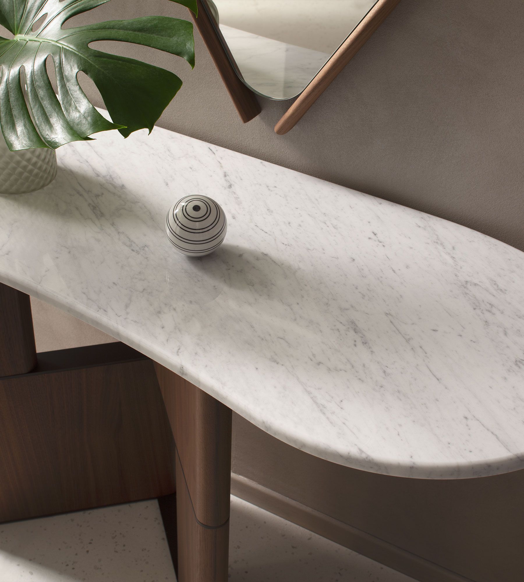 Мраморный консольный стол Morica Design TETRIS ARCH-00078124 - Вид №11