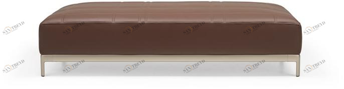 Alias Мягкая кожаная скамейка Aluzen soft P52