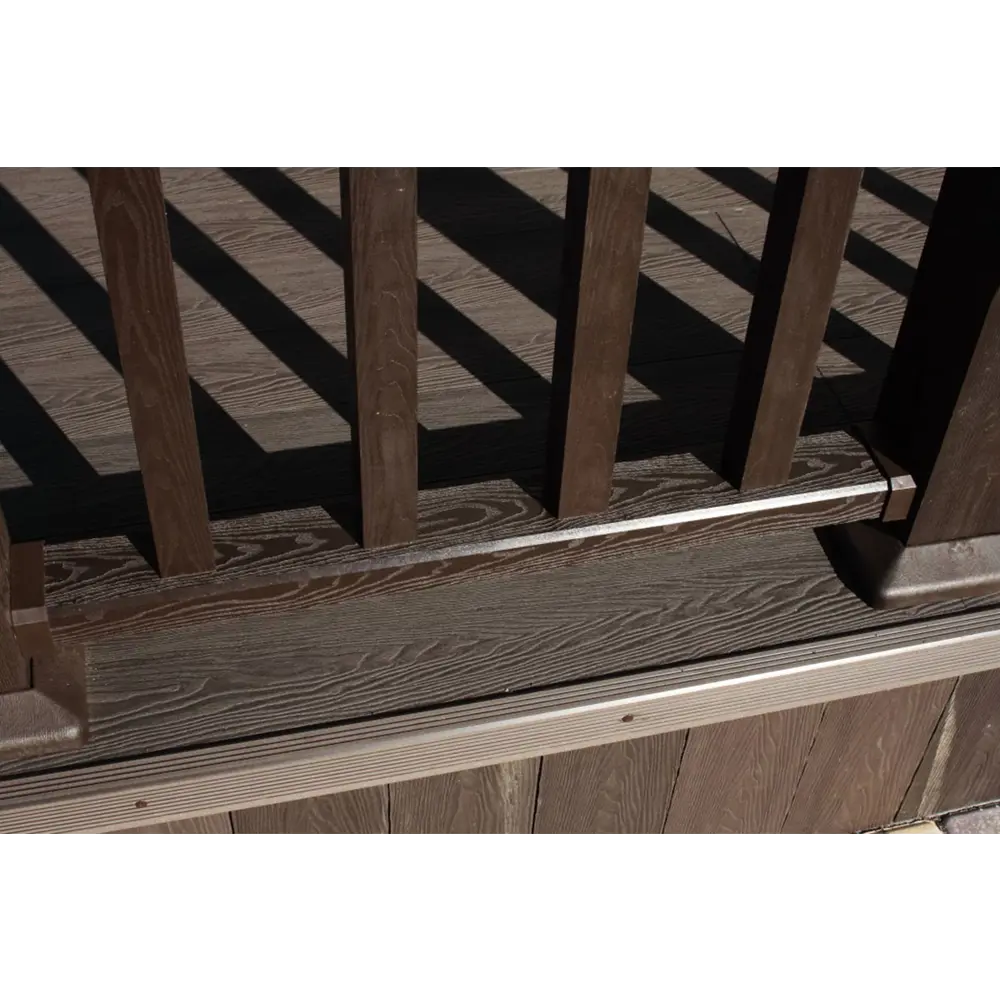 89357801 Перила прямоугольные ДПК 45x92x3000 мм венге STLM-1012914 NAUTICPRIME  - Вид №1