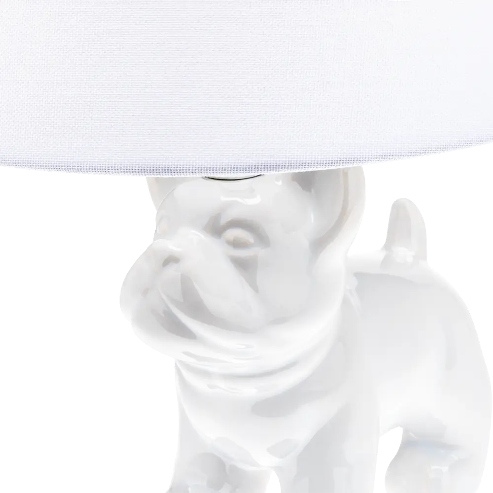 Настольная лампа Бульдог 52703 9, цвет белый Santreyd STLM-2173709 - Вид №4