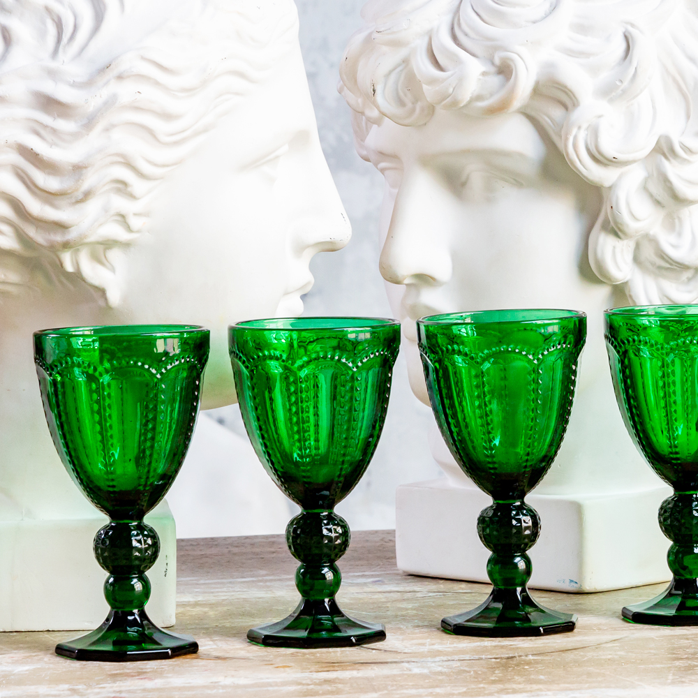 21091712 Комплект бокалов «Меркури» (6 штук, изумруд) Object Desire Светский прием  - Вид №10