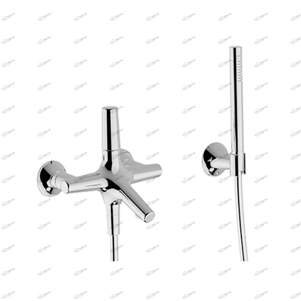 Смеситель для ванны внешний с душем Cisal VITA VI000104