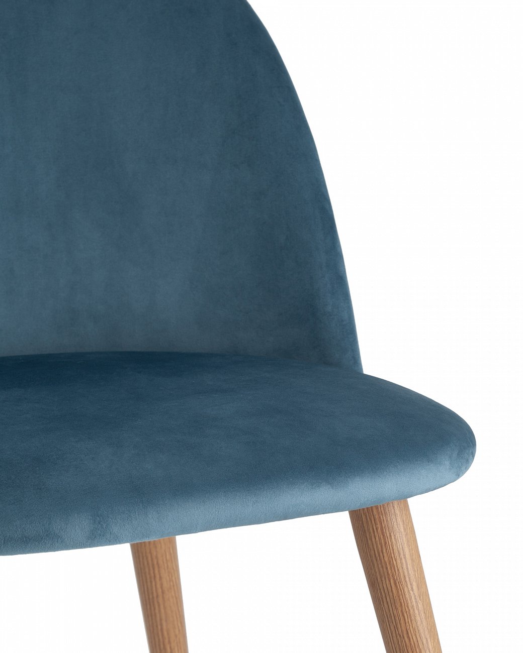 Стул с мягкой обивкой голубой с ромбами "Лион" STOOL GROUP ДИЗАЙНЕРСКИЕ 00-3881978 Голубой  - Вид №4