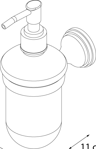 7812 Дозатор жидкого мыла GR- GRAMPUS LAGUNA  - Вид №2