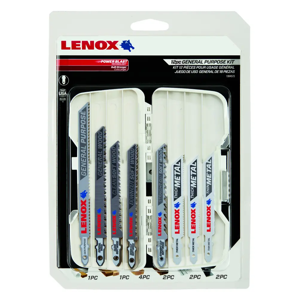 Набор пилок для лобзика Lenox, 12 шт STLM-2076071 - Вид №3