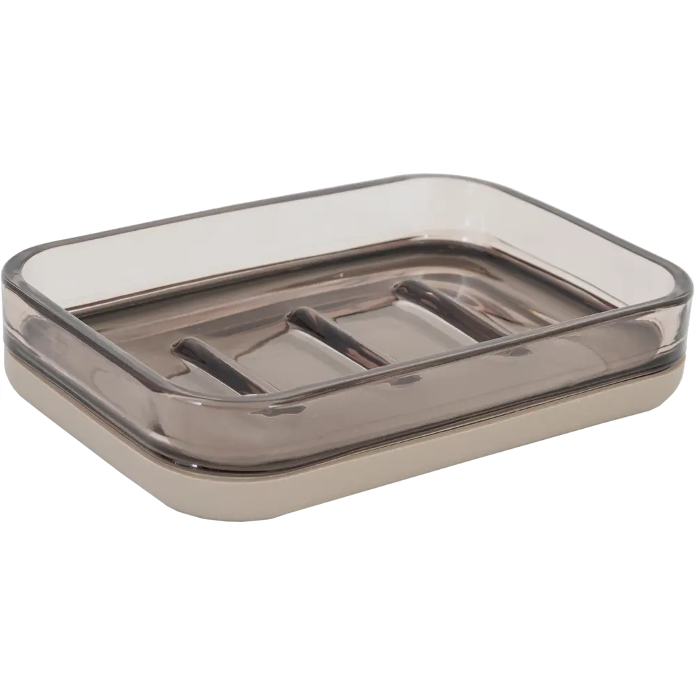 Мыльница Vidage Bonn Beige стекло цвет бежевый STLM-2124564