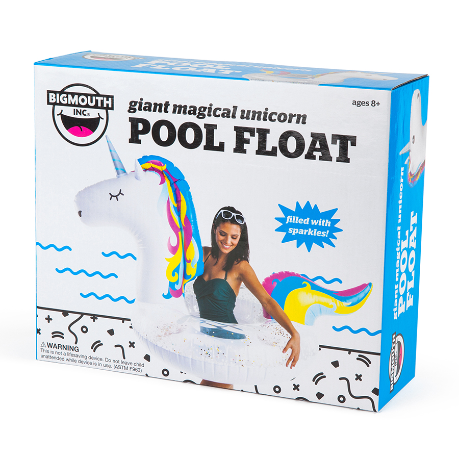 BMPF-0065 Круг надувной , unicorn glitter BigMouth  - Вид №12